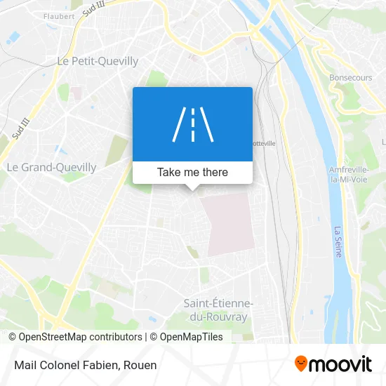 Mail Colonel Fabien map