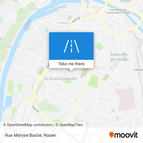 Rue Maryse Bastié map