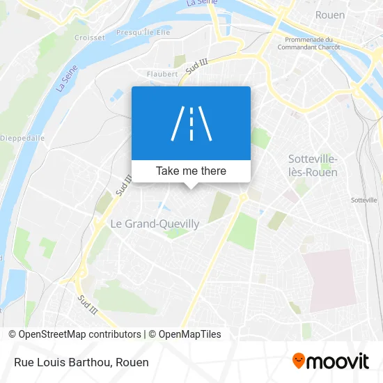 Rue Louis Barthou map