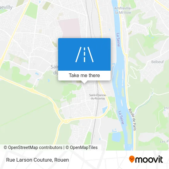 Rue Larson Couture map