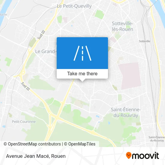 Avenue Jean Macé map