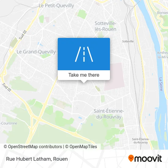 Rue Hubert Latham map