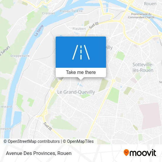 Avenue Des Provinces map