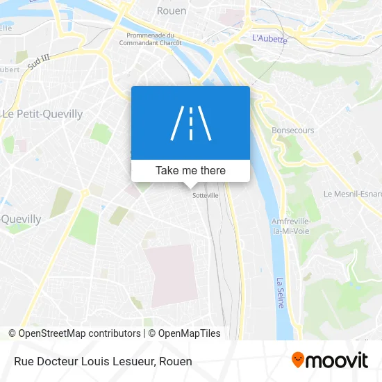 Rue Docteur Louis Lesueur map