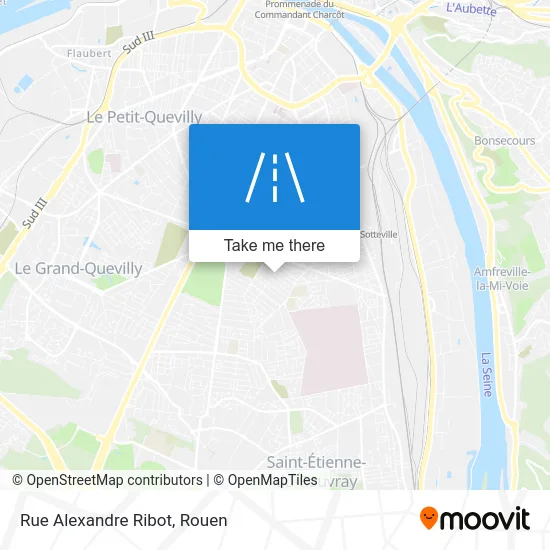 Rue Alexandre Ribot map