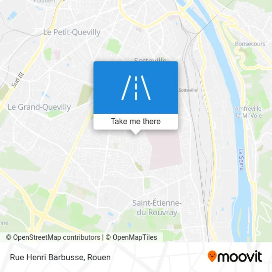 Rue Henri Barbusse map