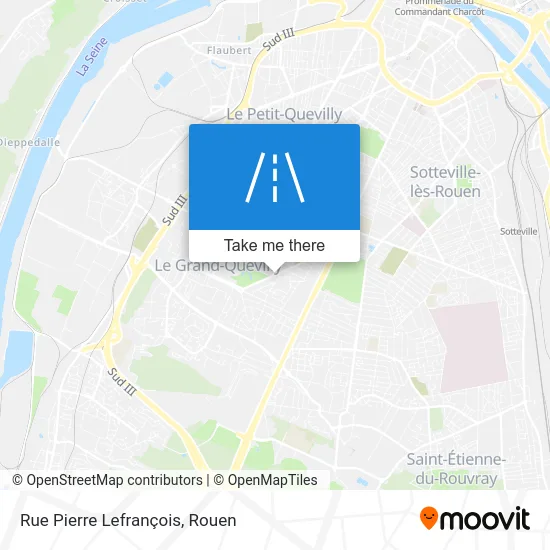 Rue Pierre Lefrançois map