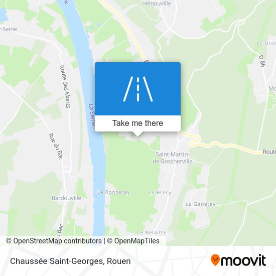 Chaussée Saint-Georges map