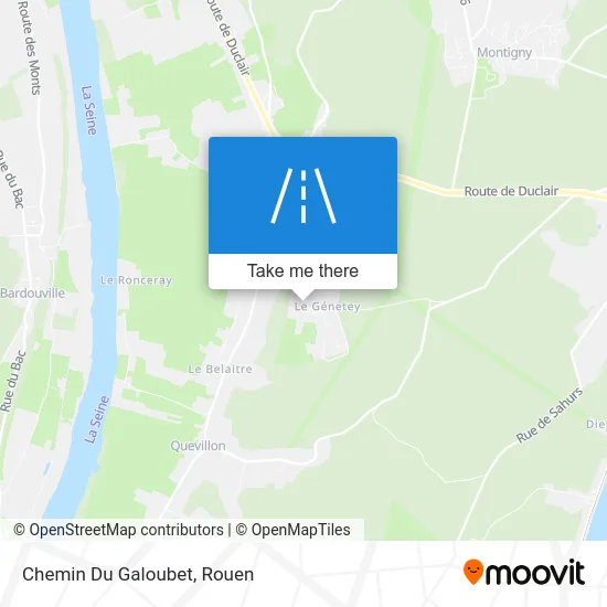 Chemin Du Galoubet map