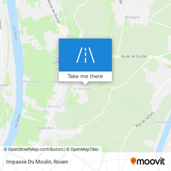 Mapa Impasse Du Moulin