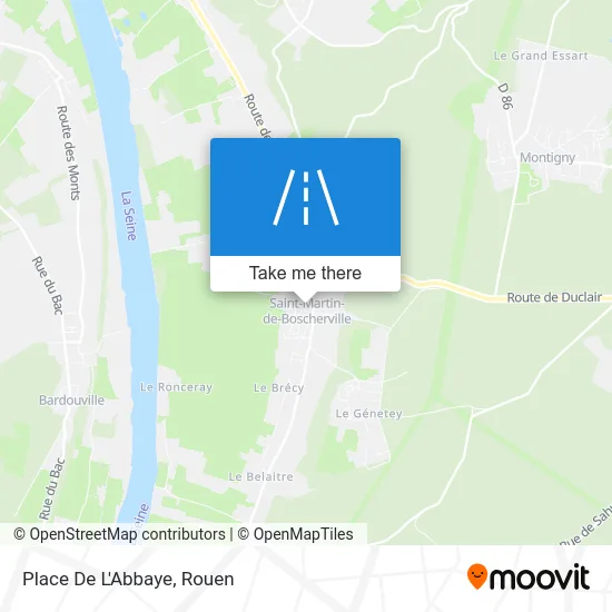 Place De L'Abbaye map
