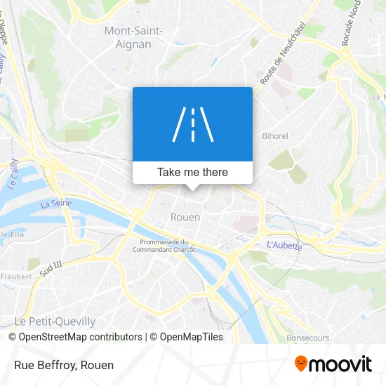 Rue Beffroy map