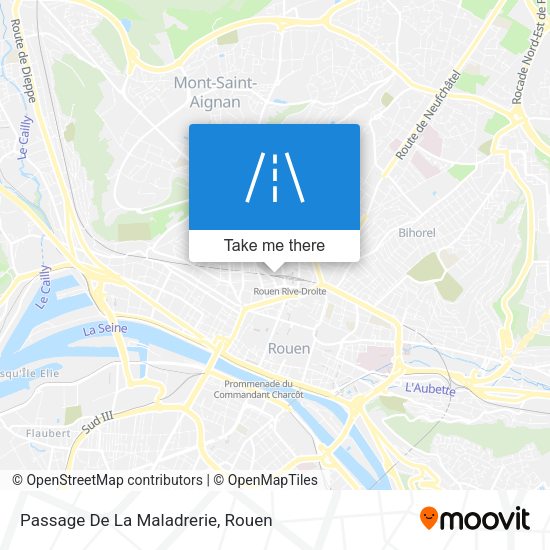 Passage De La Maladrerie map