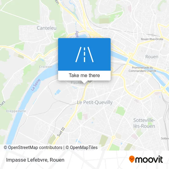 Impasse Lefebvre map