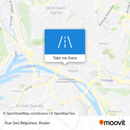 Rue Des Béguines map