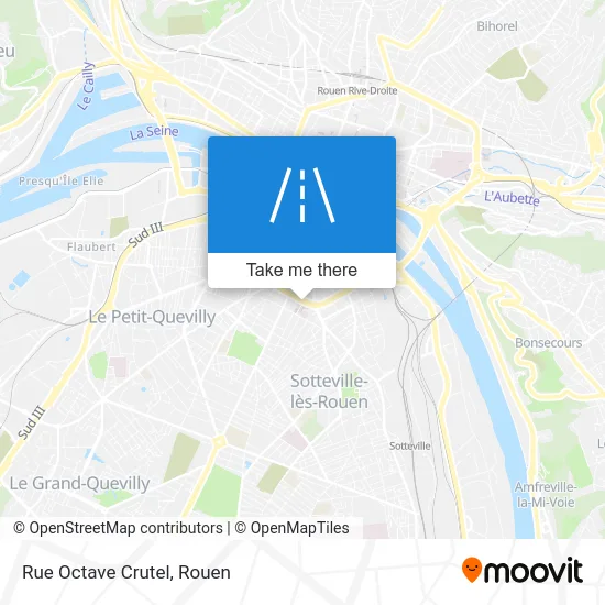 Rue Octave Crutel map
