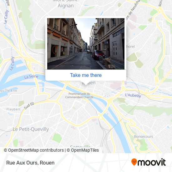 Rue Aux Ours map