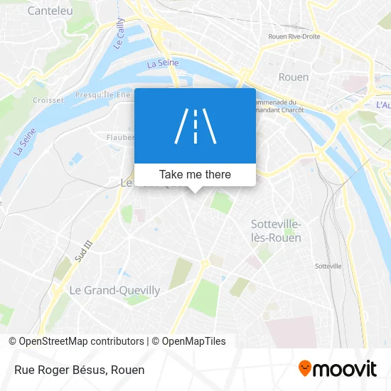 Rue Roger Bésus map
