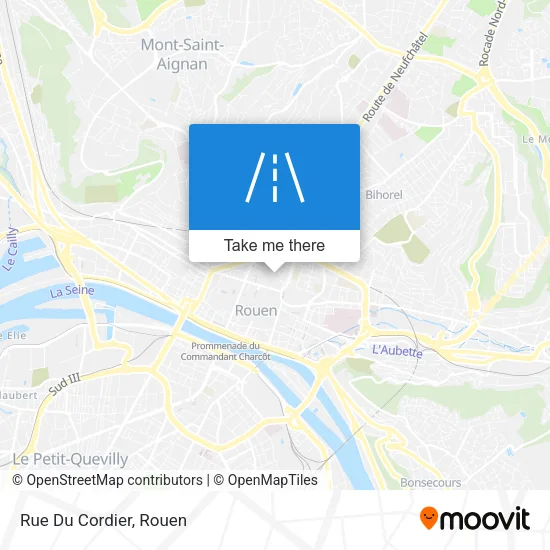 Rue Du Cordier map