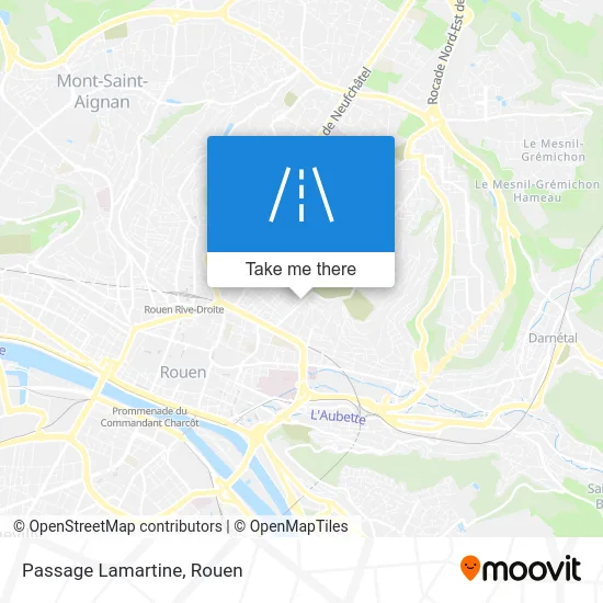 Passage Lamartine map