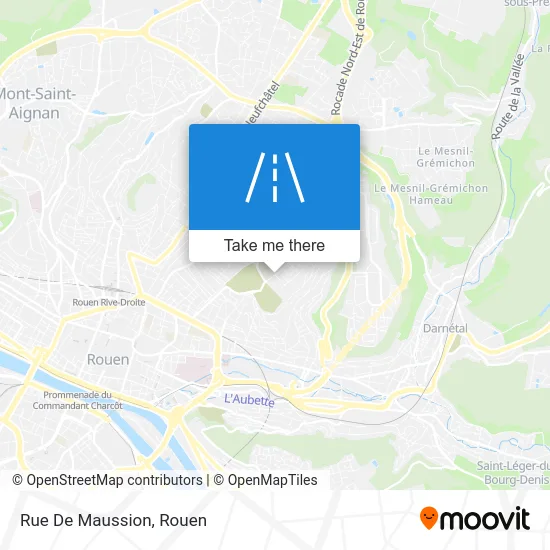 Rue De Maussion map