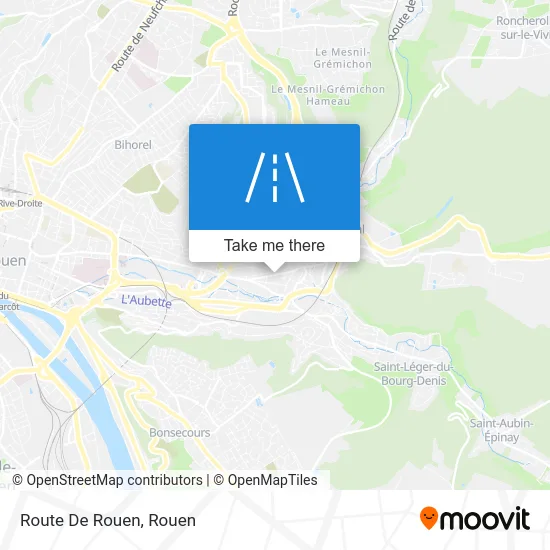 Route De Rouen map
