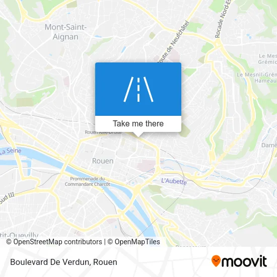 Boulevard De Verdun map