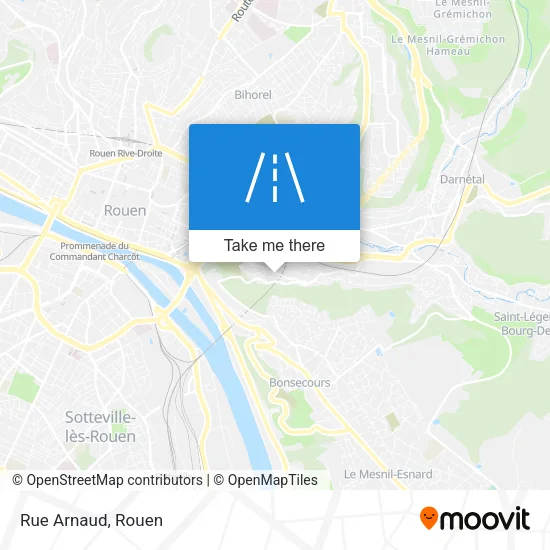 Rue Arnaud map