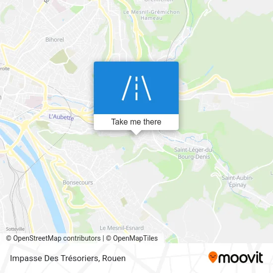 Impasse Des Trésoriers map
