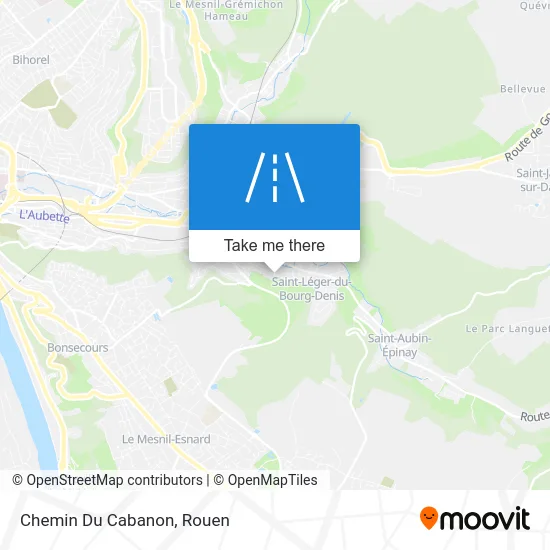 Chemin Du Cabanon map