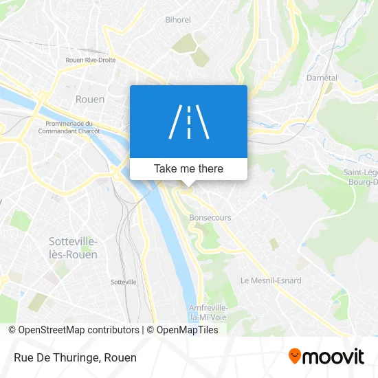 Rue De Thuringe map