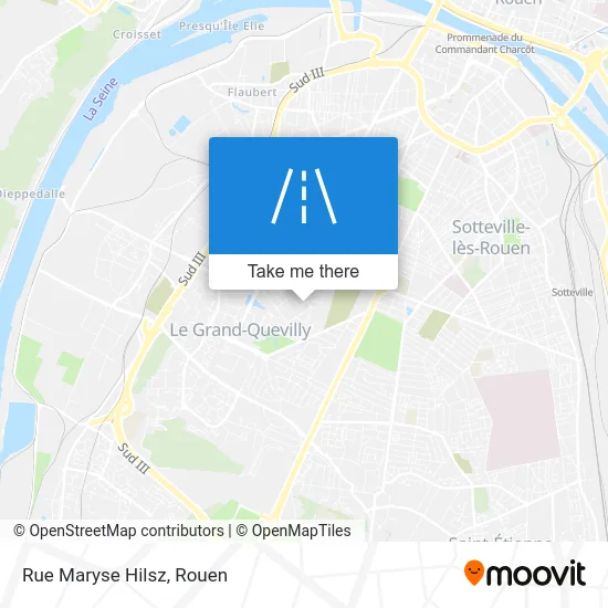 Rue Maryse Hilsz map