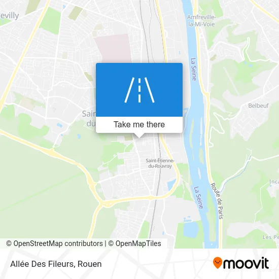 Allée Des Fileurs map