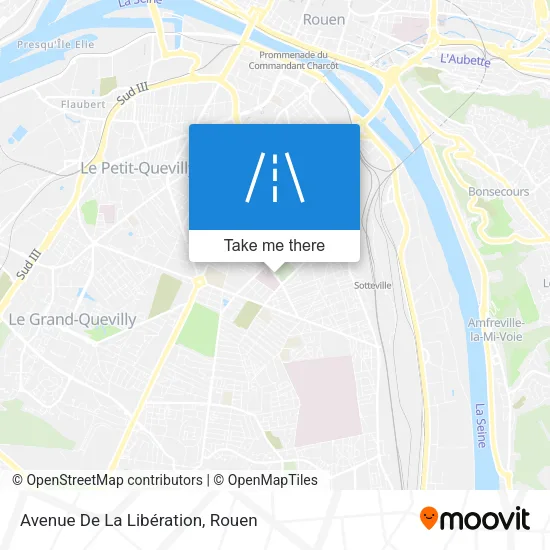Avenue De La Libération map