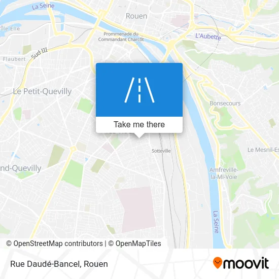 Rue Daudé-Bancel map