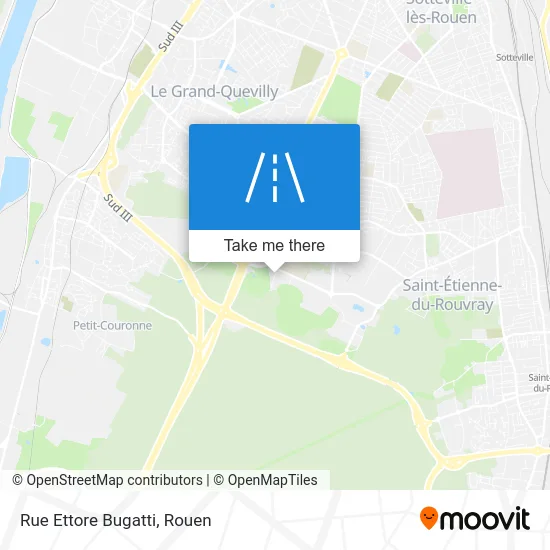 Rue Ettore Bugatti map