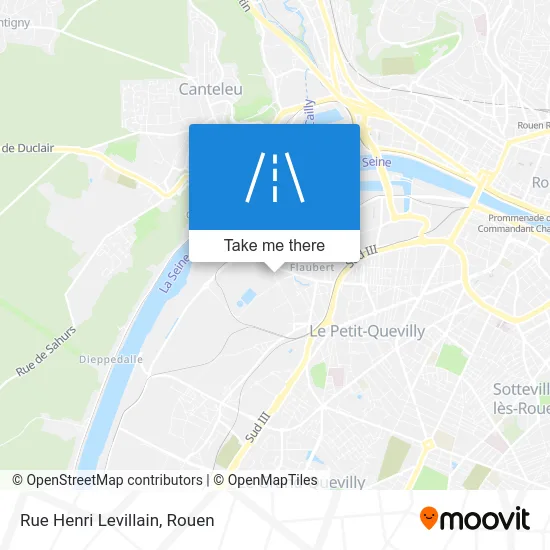 Rue Henri Levillain map
