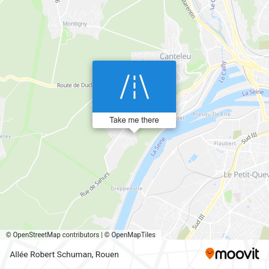 Allée Robert Schuman map