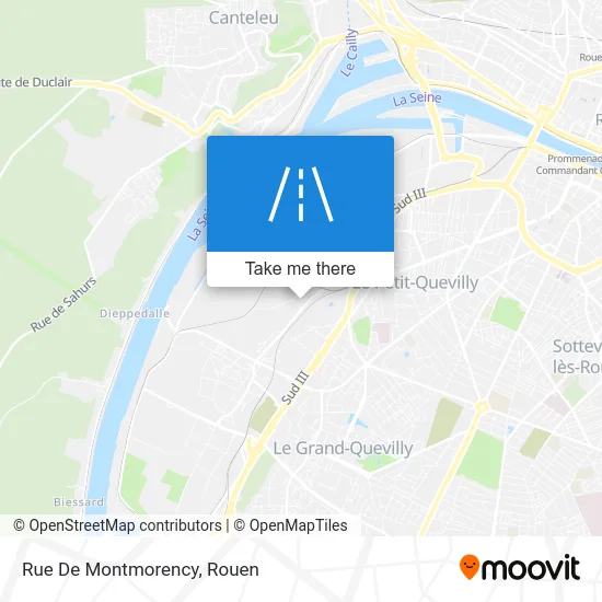 Rue De Montmorency map