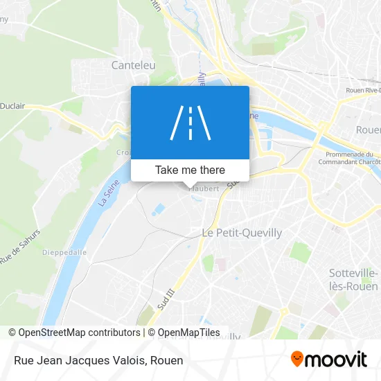 Rue Jean Jacques Valois map
