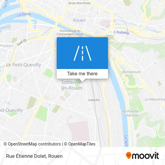 Rue Étienne Dolet map