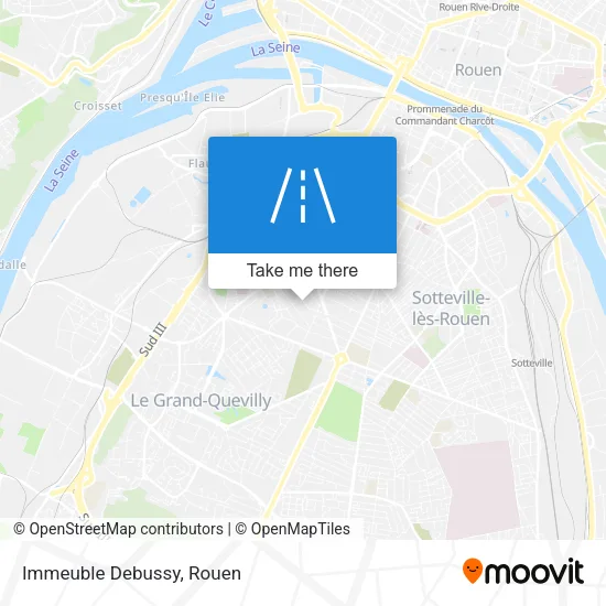 Immeuble Debussy map