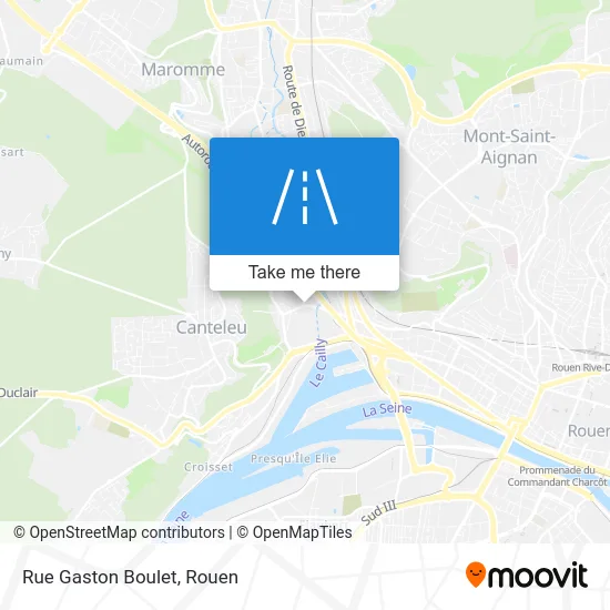 Rue Gaston Boulet map