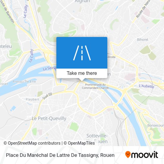 Place Du Maréchal De Lattre De Tassigny map