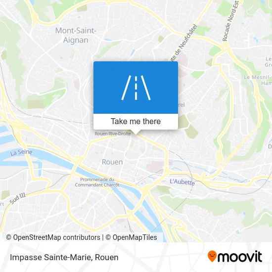 Impasse Sainte-Marie map