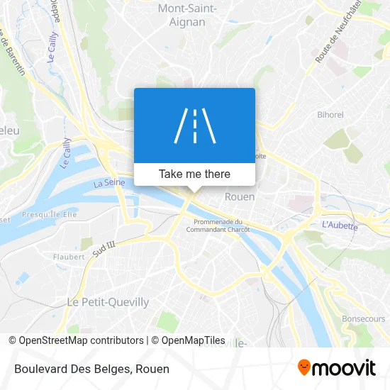 Boulevard Des Belges map