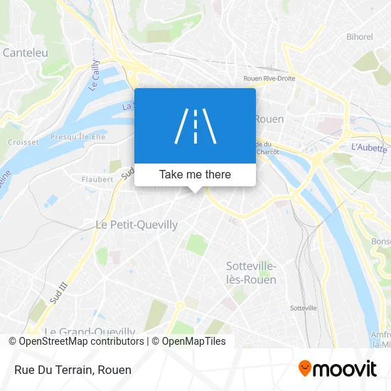 Rue Du Terrain map