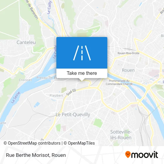 Rue Berthe Morisot map