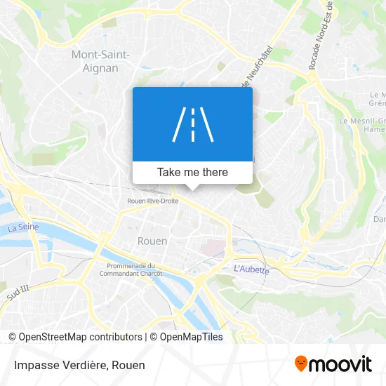 Impasse Verdière map