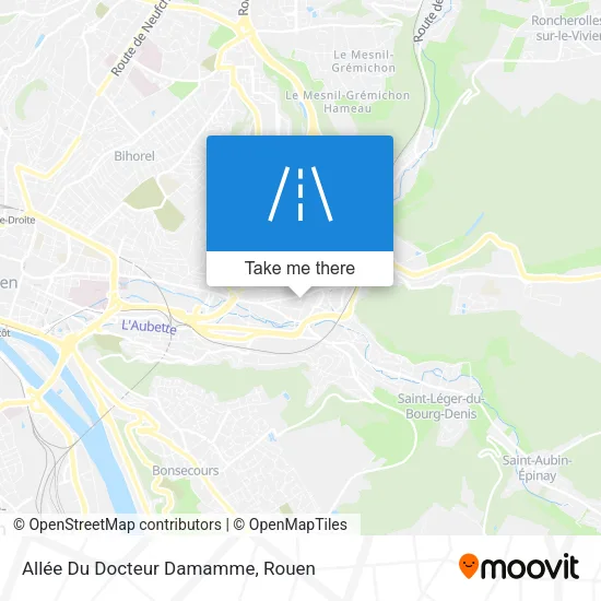 Allée Du Docteur Damamme map